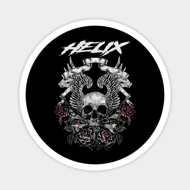 HELIX MERCH VTG Magnet by Bronze Archer